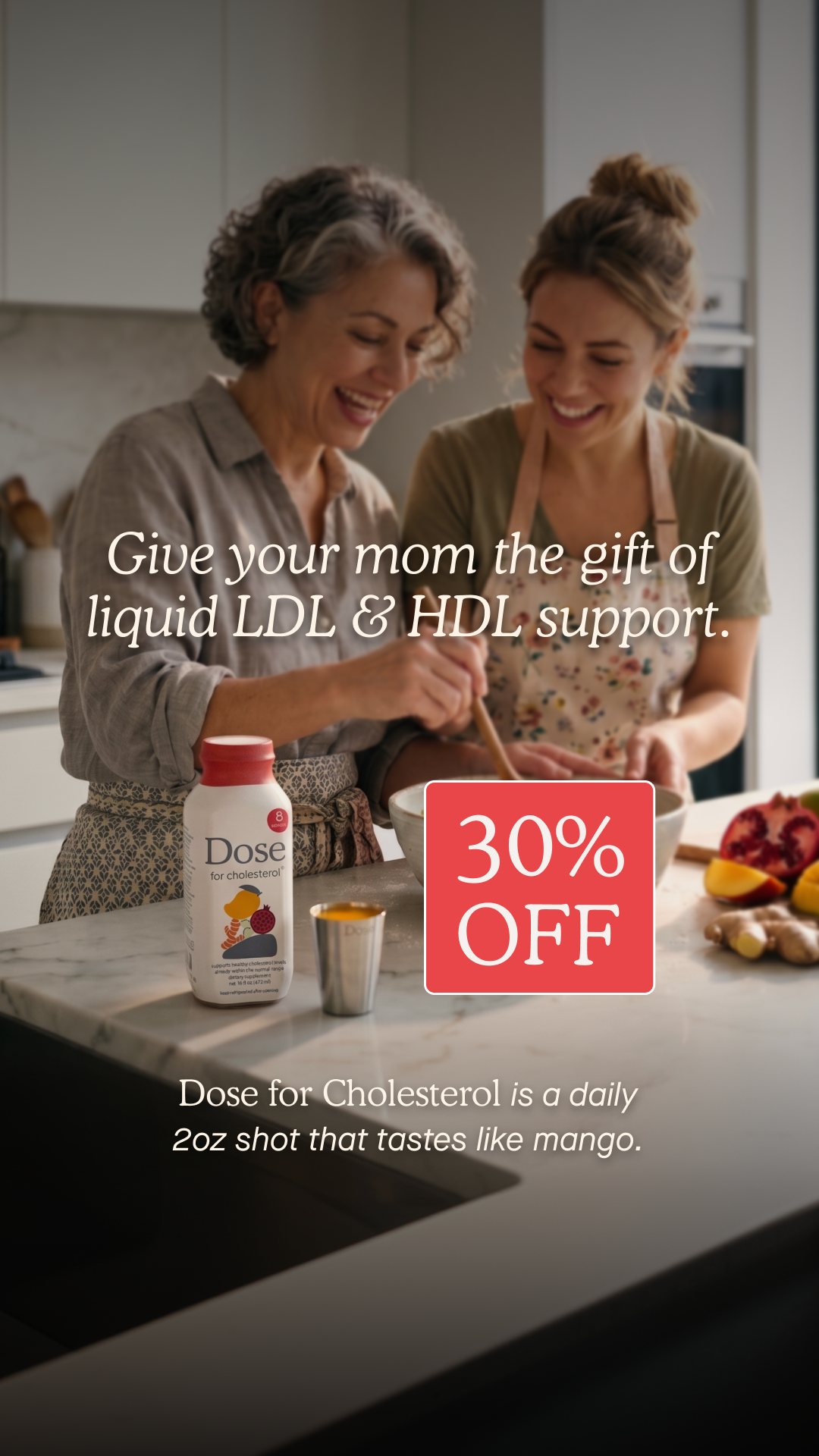 Dose for Cholesterol Facebook ad