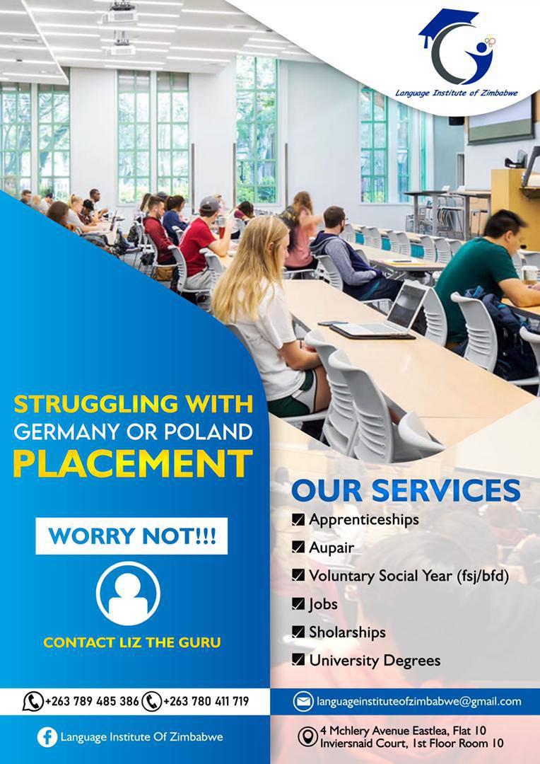Language institute of Zimbabwe Facebook ad: A different language is a new vision of…