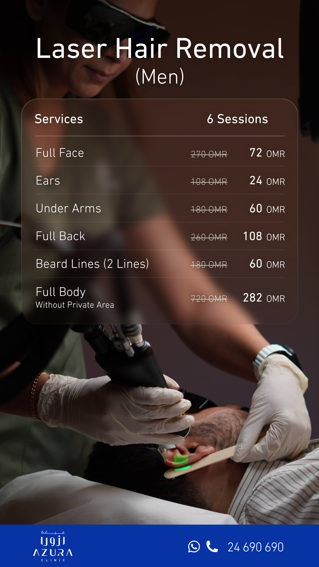 Azura Clinic Facebook ad