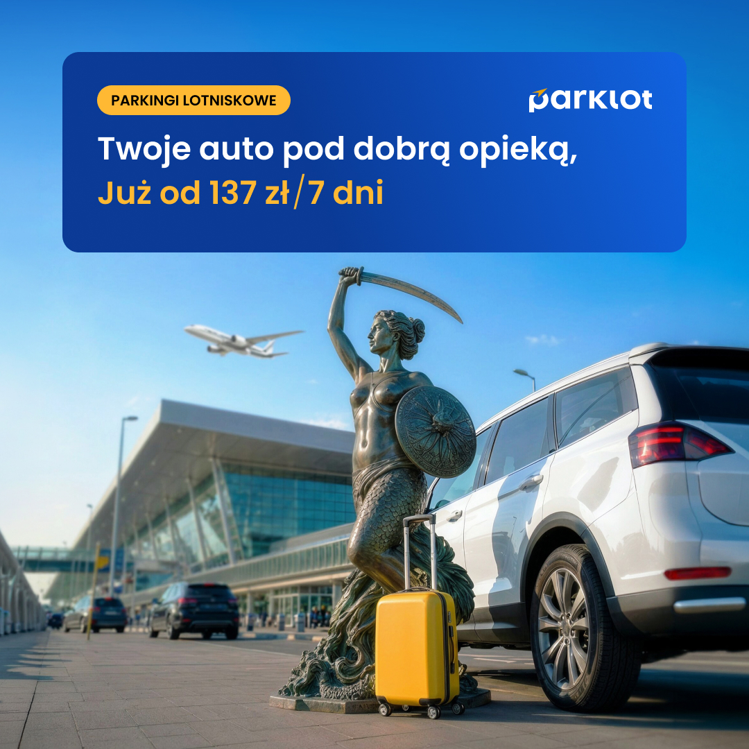 Sieć Parkingów Lotniskowych PARKLOT Facebook ad