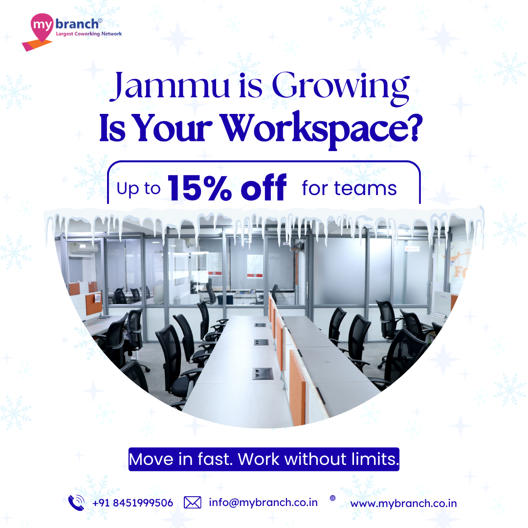 My Branch - Largest Coworking Network Facebook ad from May 7, 2026