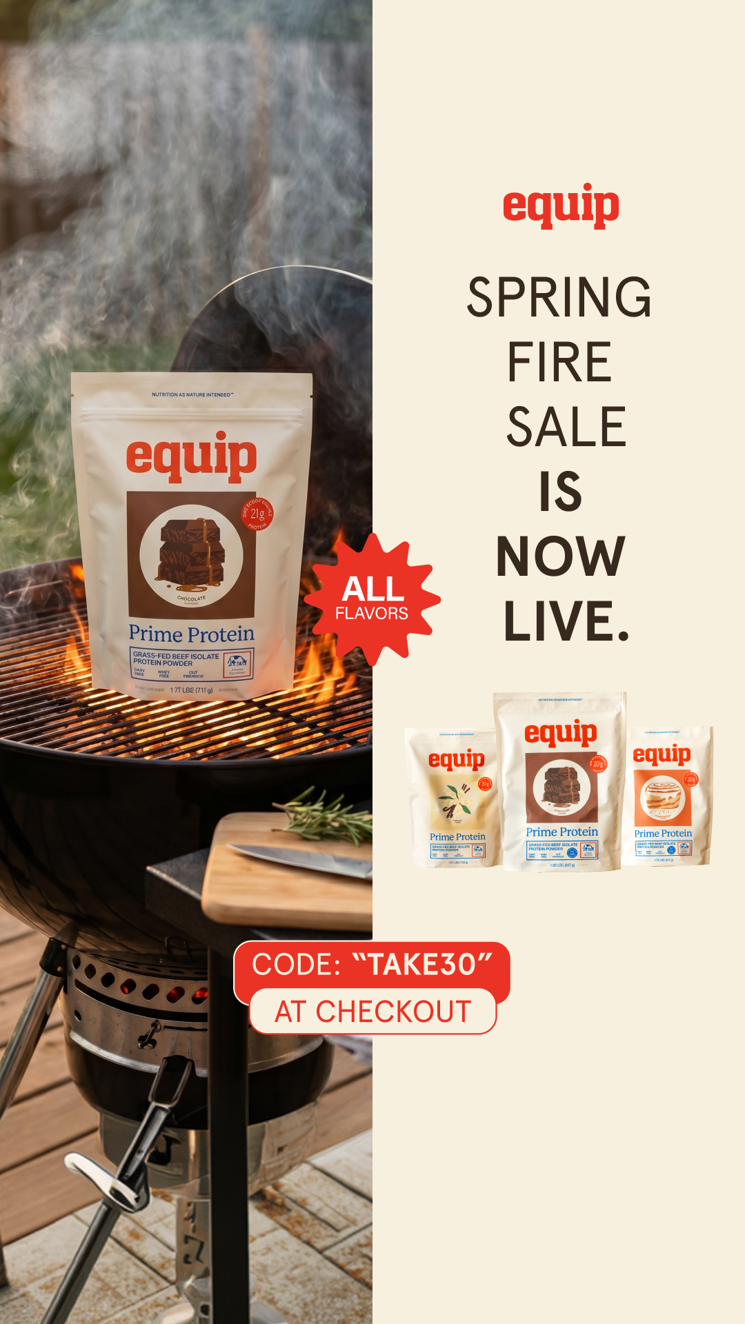 Equip Facebook ad