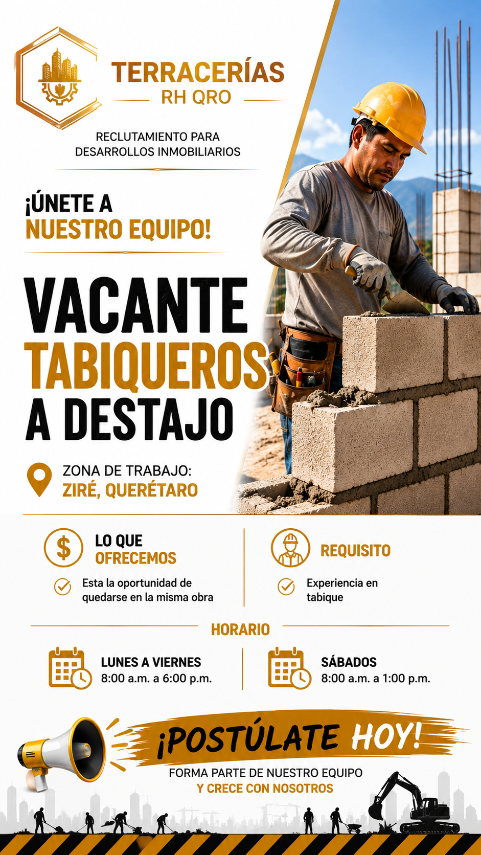 Empleos Terracería RH QRO Facebook ad from Aug 8, 2026