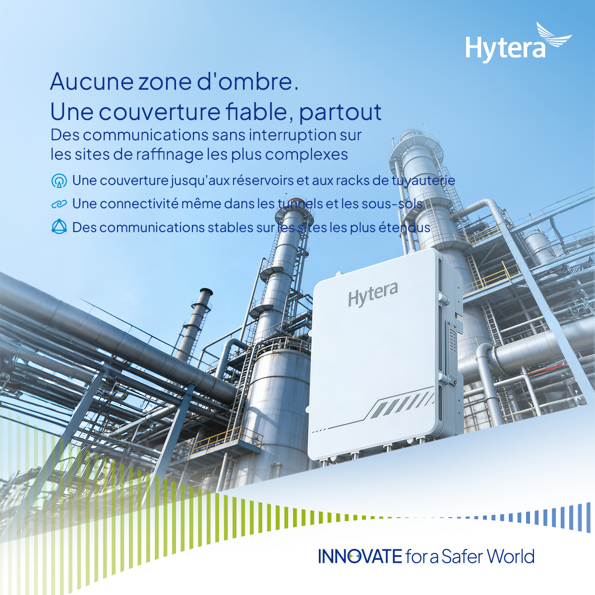 Hytera Afrique francophone Facebook ad: Hytera: Des communications critiques pour sécuriser le…