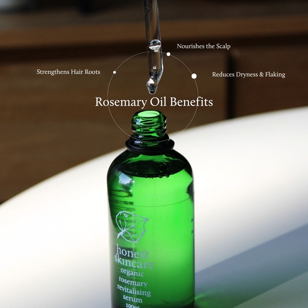 Honest Skincare Facebook ad: Rosemary Hair Serum