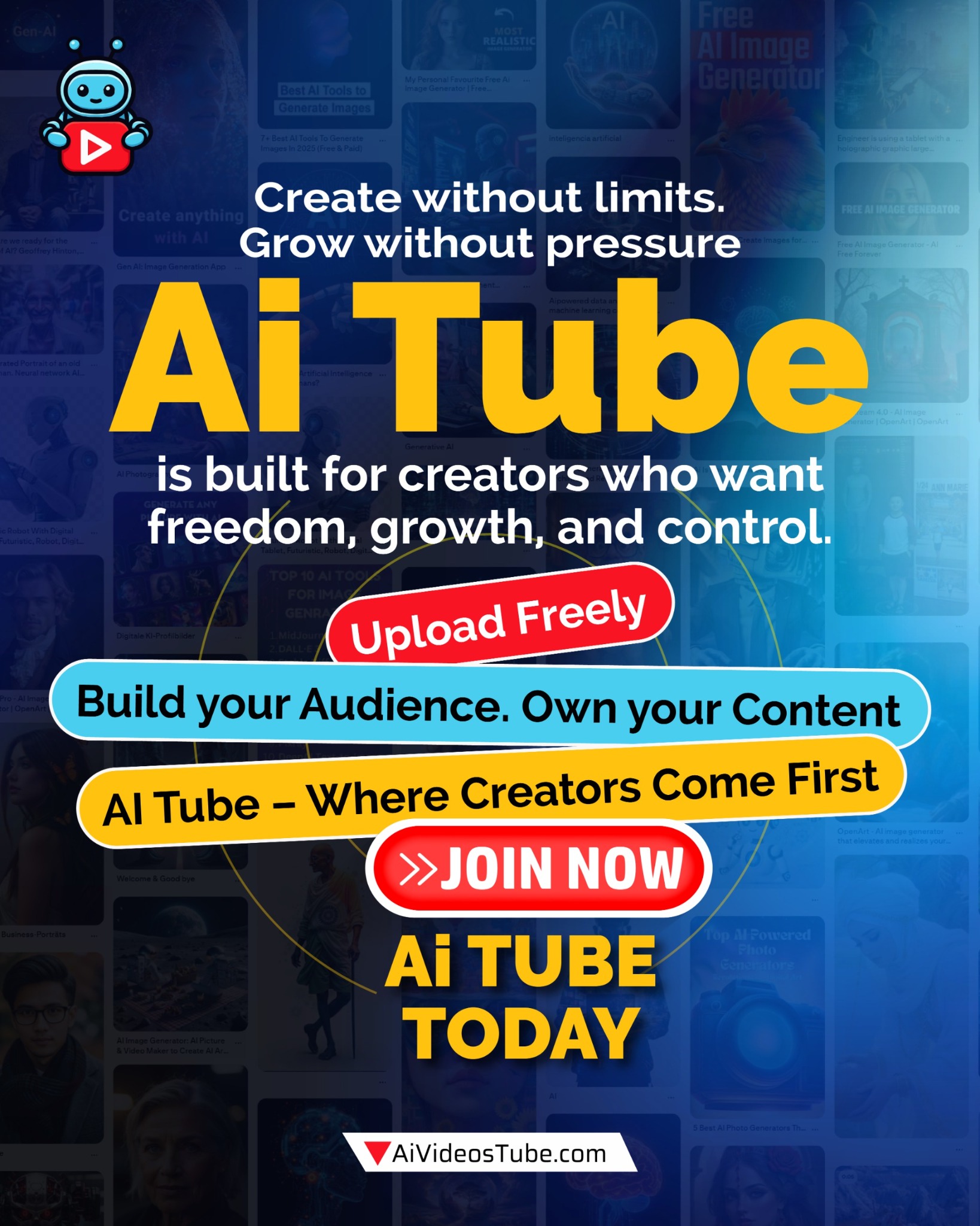 AITube Facebook ad
