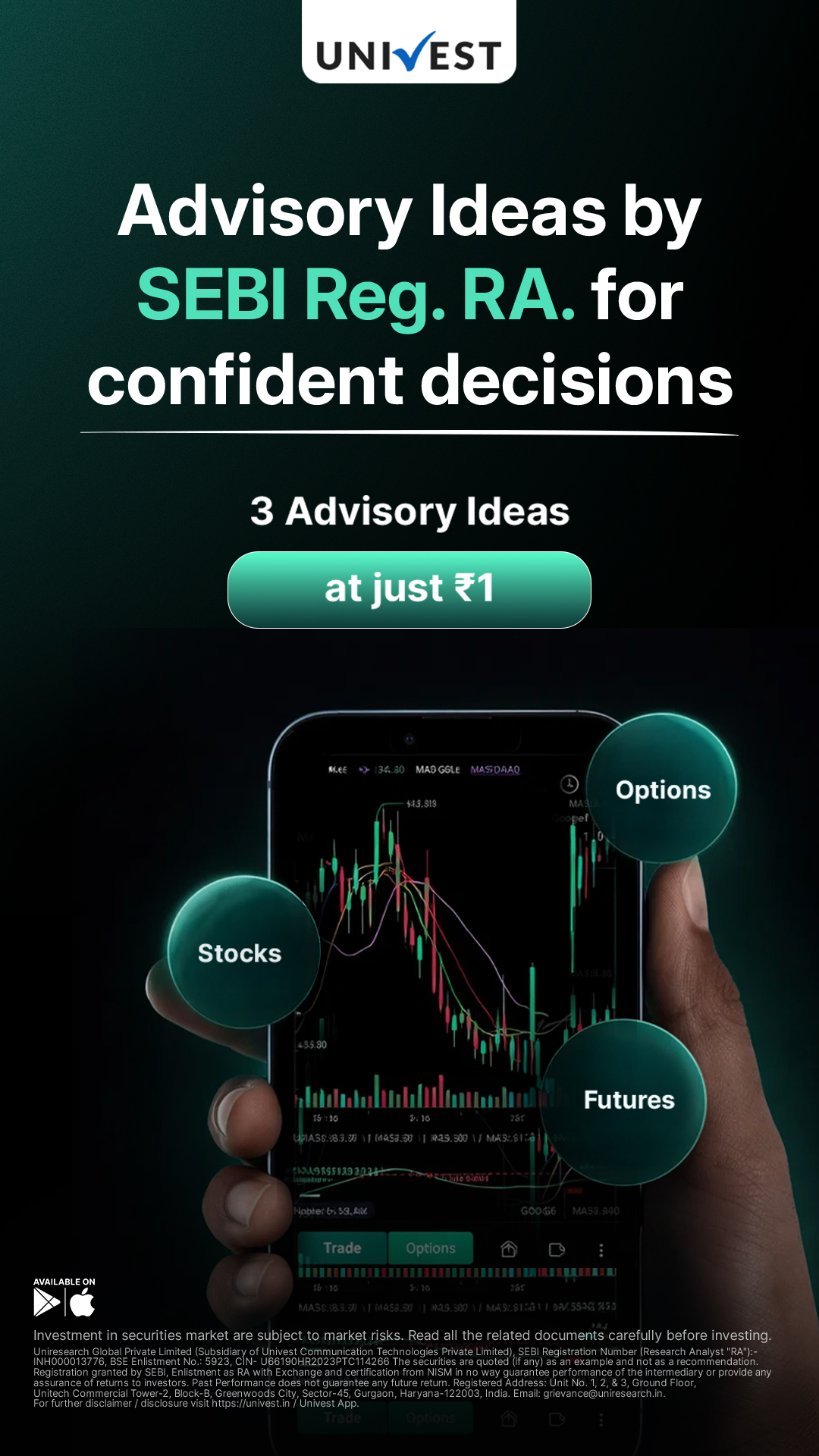 Univest.in Facebook ad
