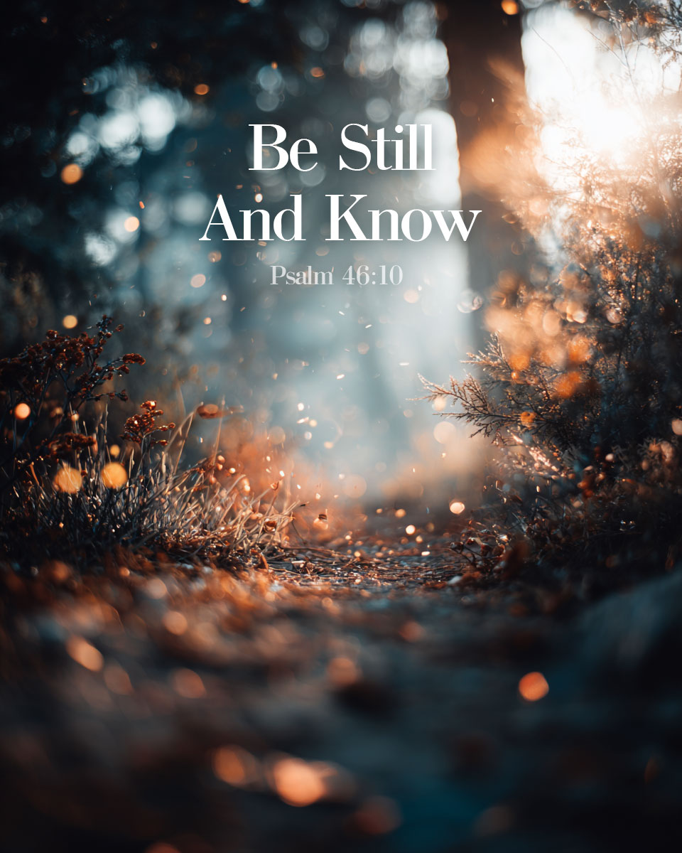 BeStill - Biblical Meditation Facebook ad: Where His voice speaks loudest