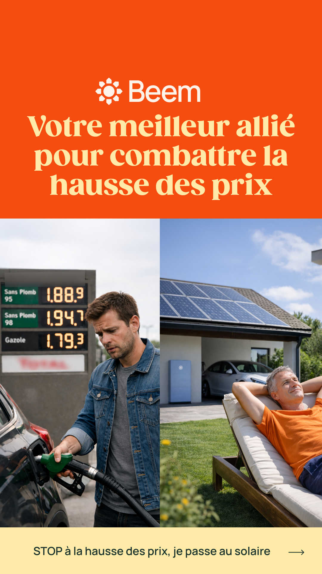 Beem Energy Facebook ad