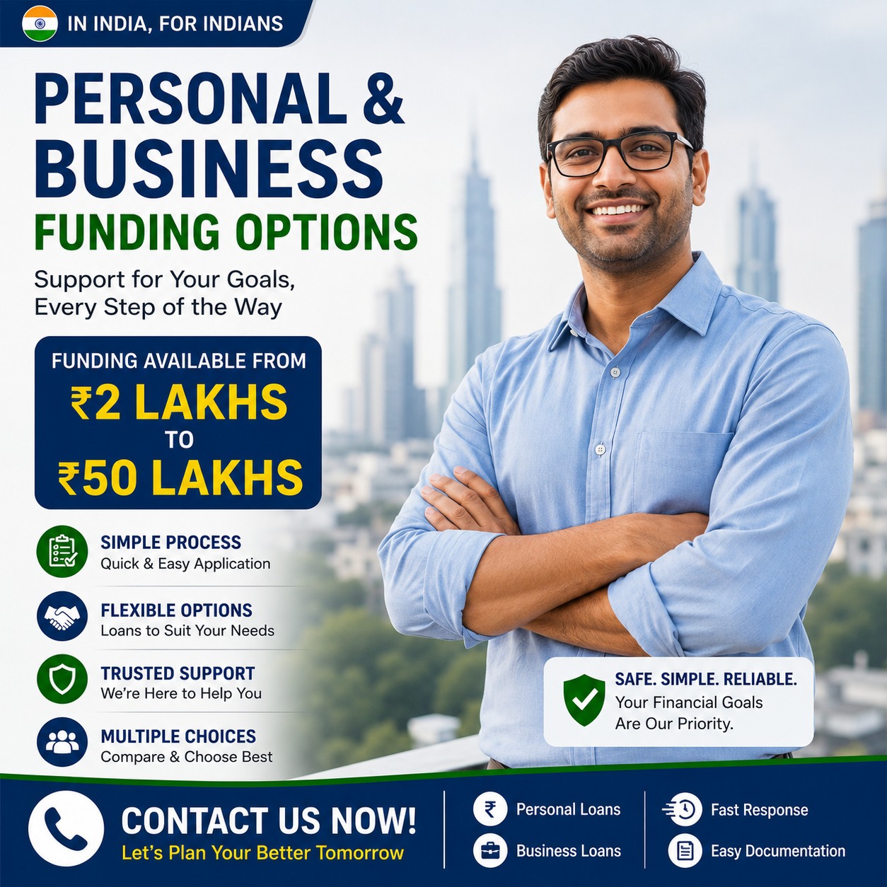 The WEST STONE Facebook ad: FUNDING OPTIONS FOR EXPATS & PROFESSIONALS