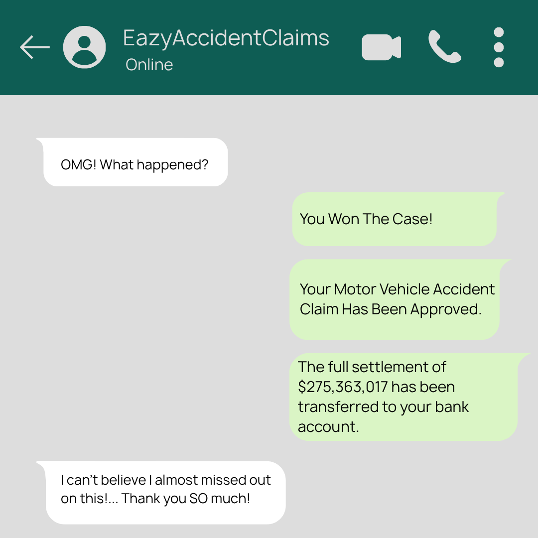 Eazy Accident Claims Facebook ad: See What Your Case Is Worth!