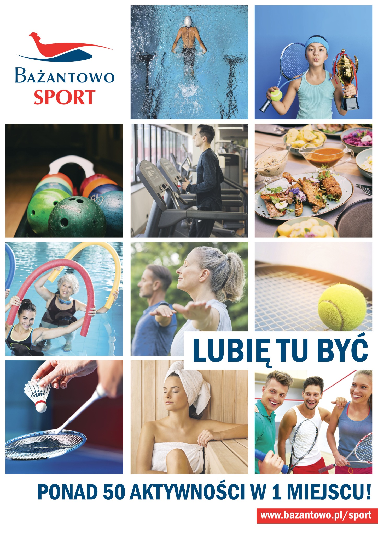 Bażantowo Sport Facebook ad: Lubię tu być - często słyszymy od Was.