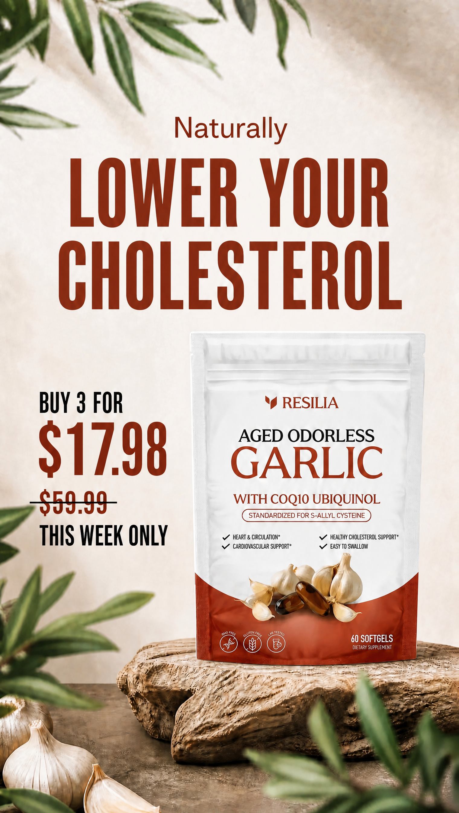 Vitality & Heart Co. Facebook ad