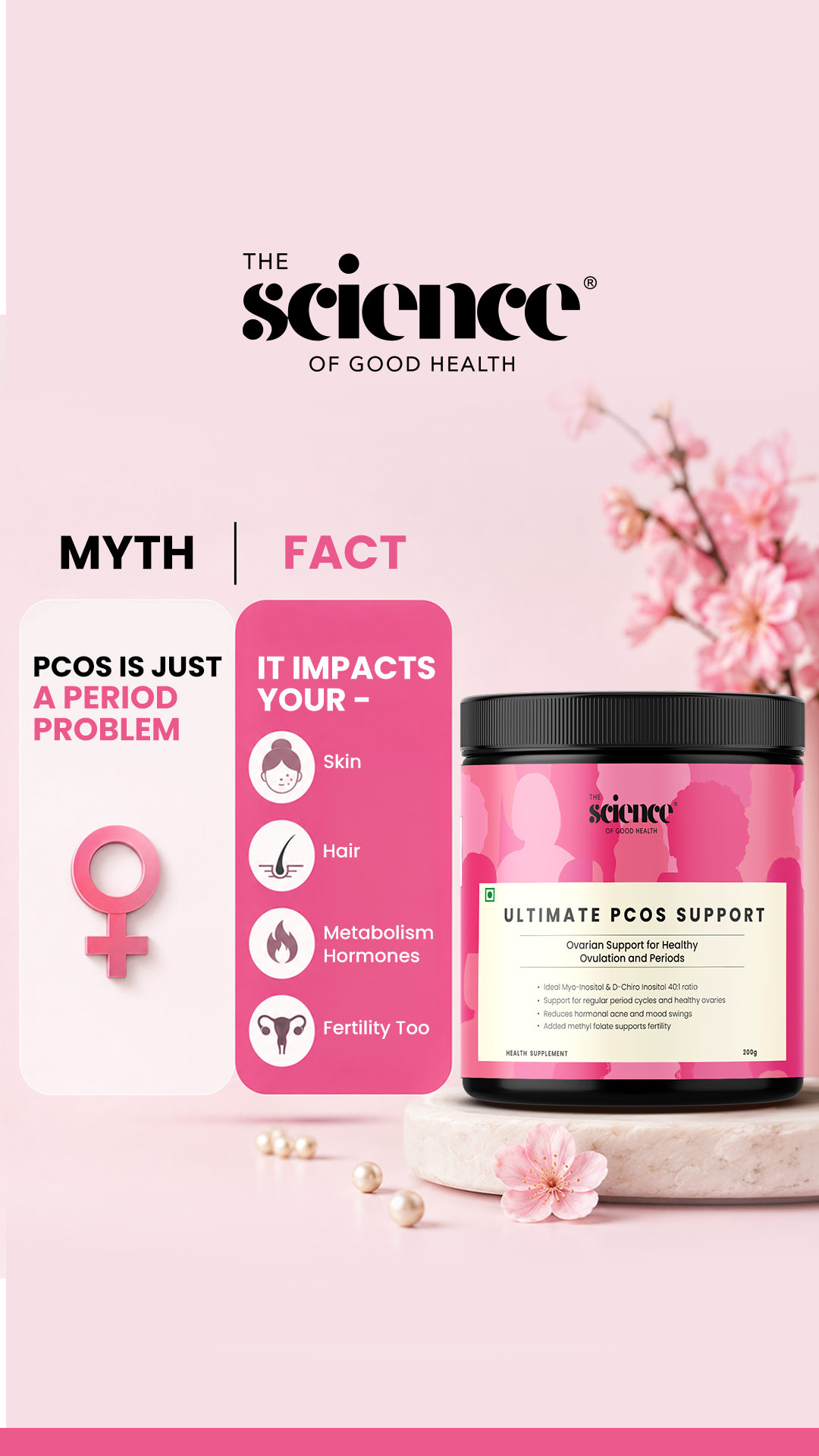 The Science of Good Health Facebook ad