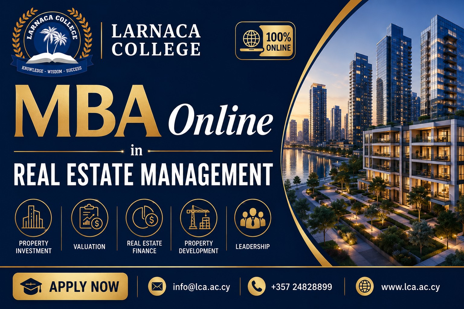 Larnaca College Facebook ad