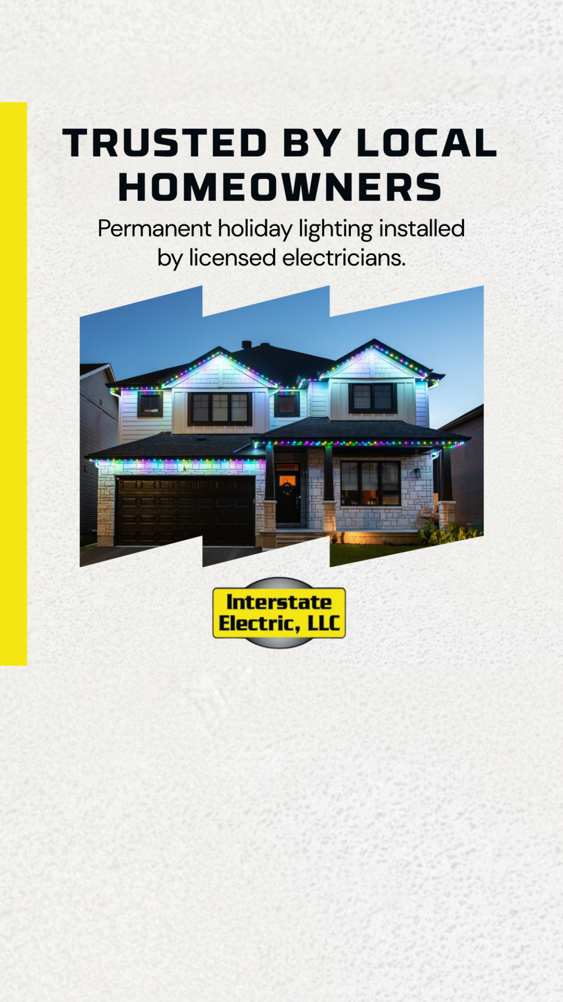 Interstate Electric, LLC Facebook ad from Feb 27, 2026