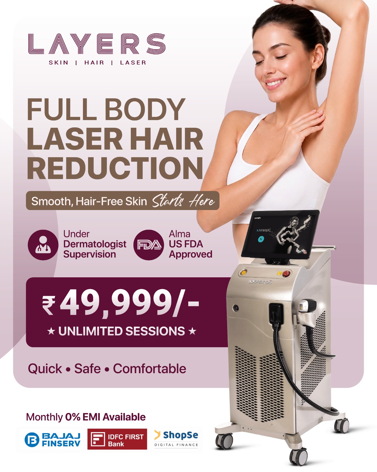 Layers Clinics Facebook ad