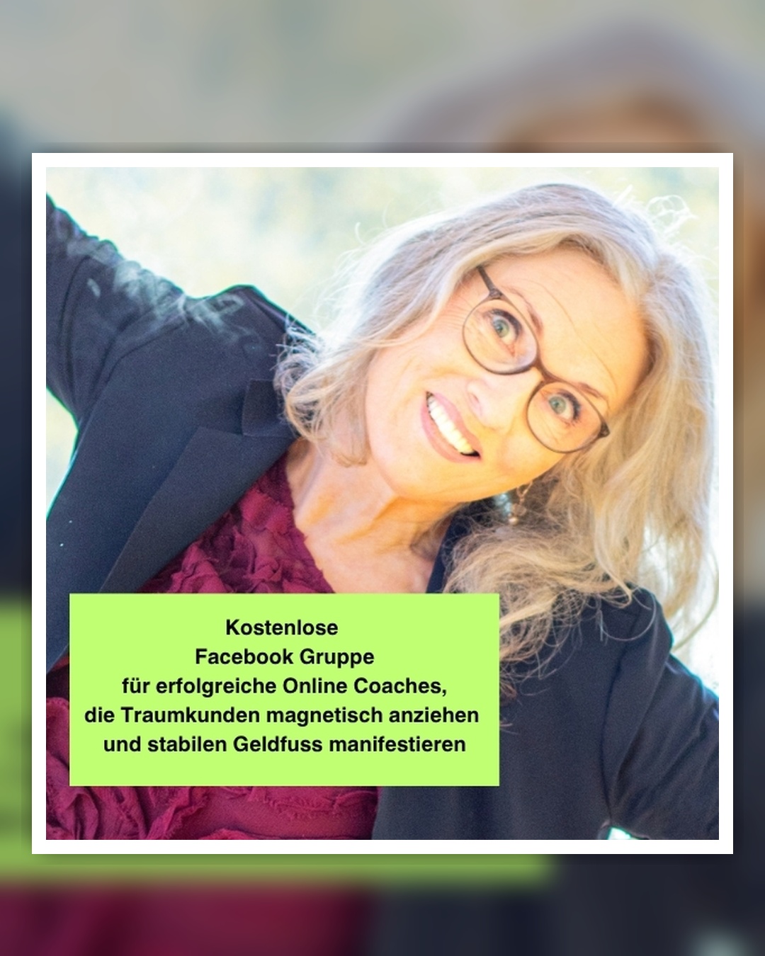 Henriette Gerberding Magnetic Money Flow Mentorin Facebook ad