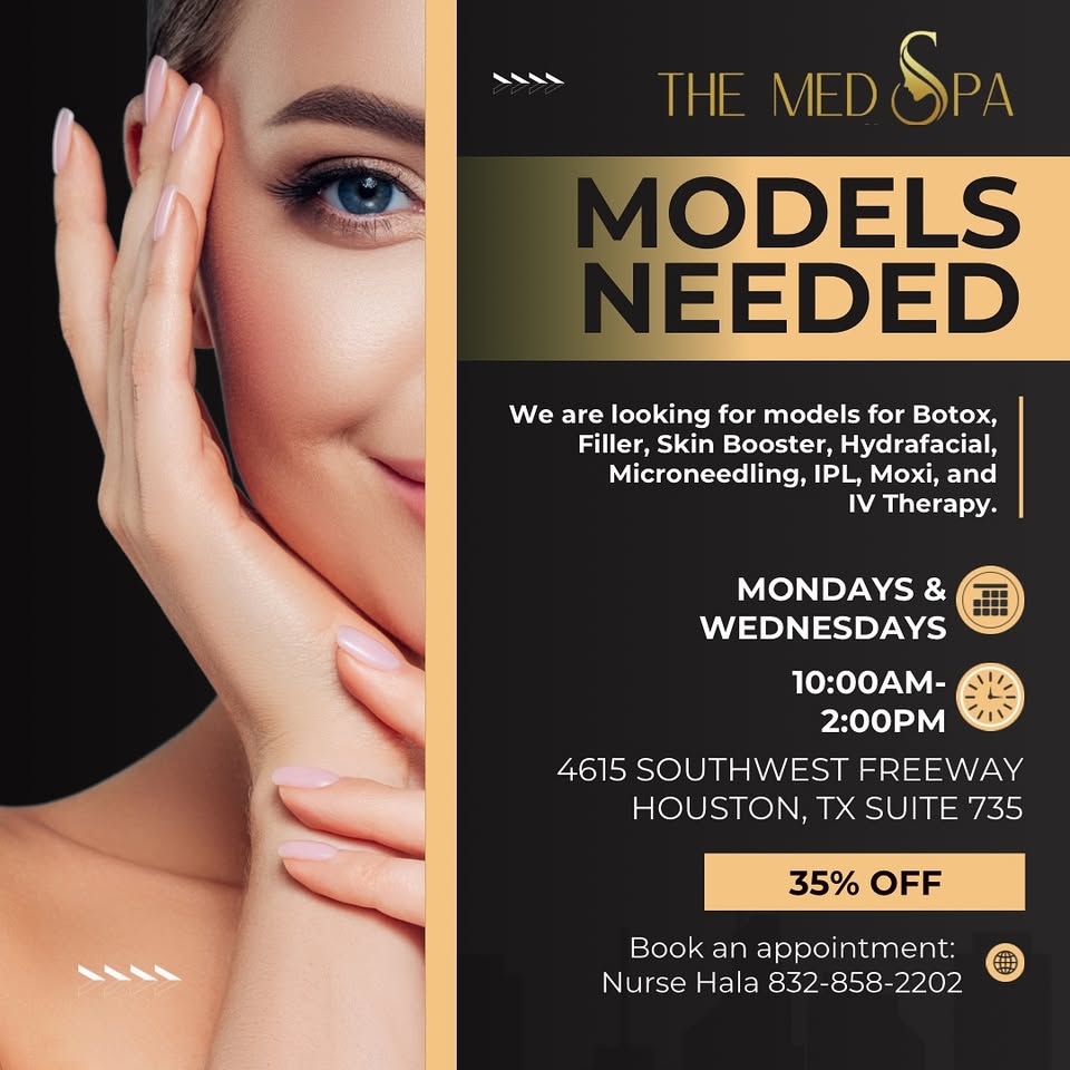 The Med Spa TX Facebook ad: Looking for a Beauty Upgrade?