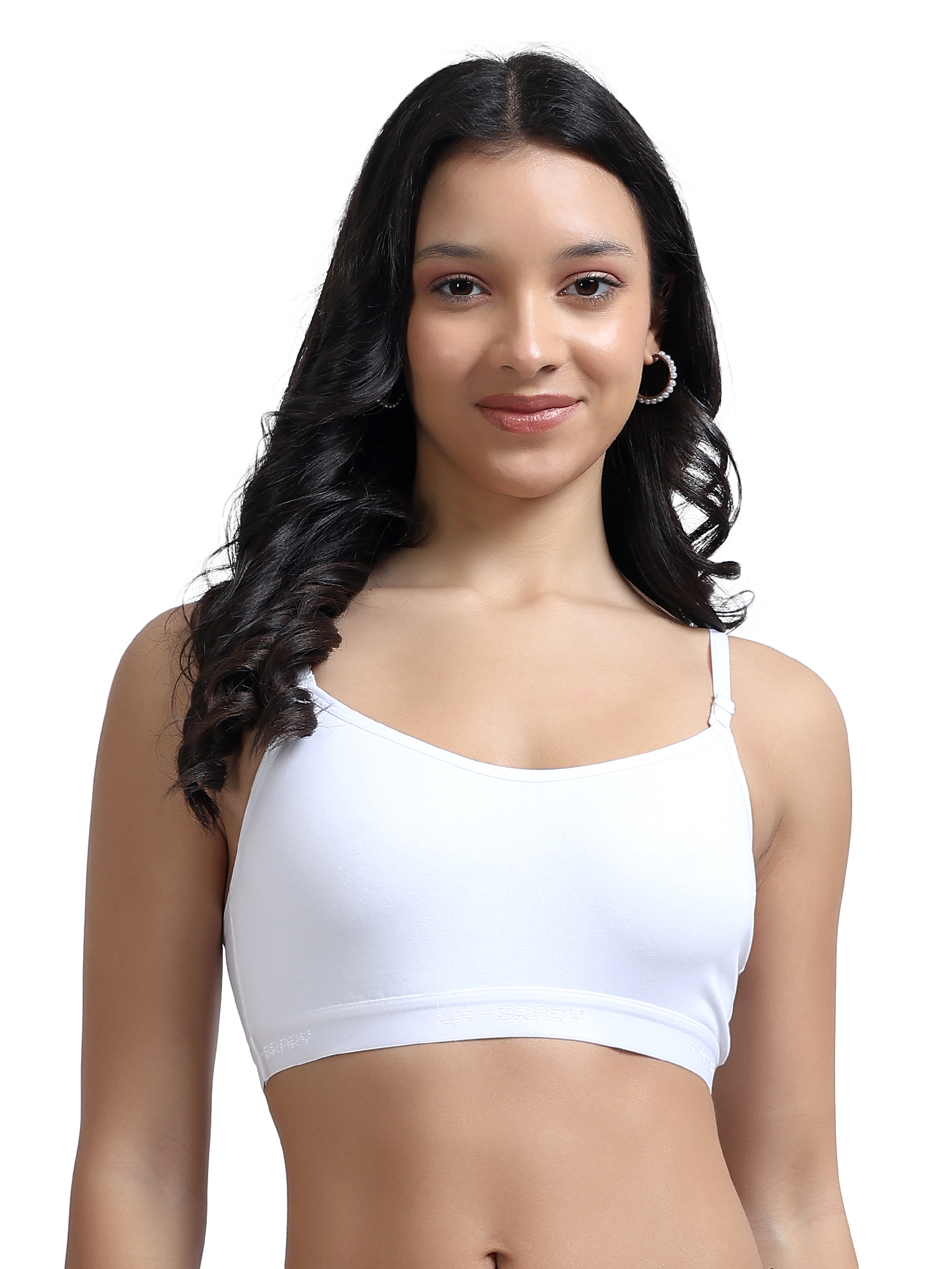 Labrary Facebook ad: Still adjusting your bra all day?