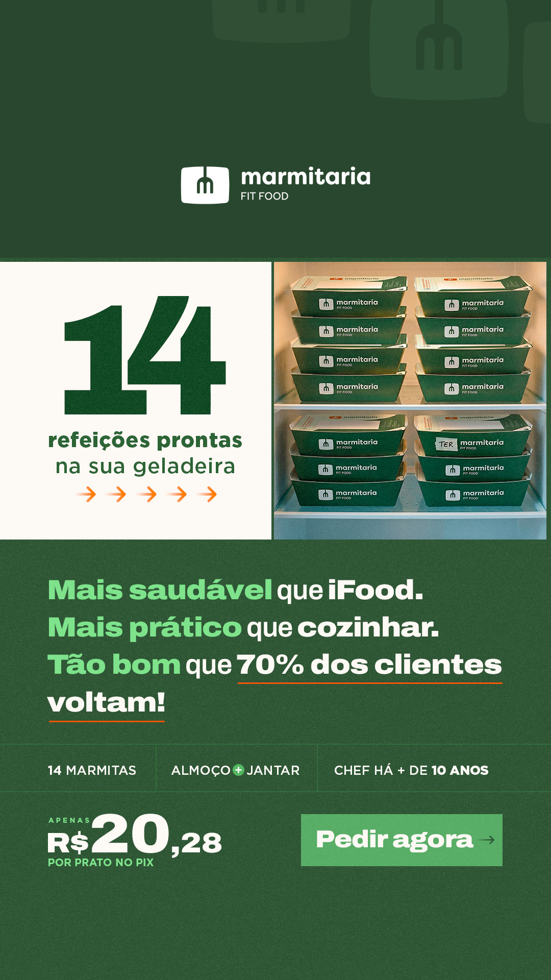 Marmitaria Fit Food Facebook ad