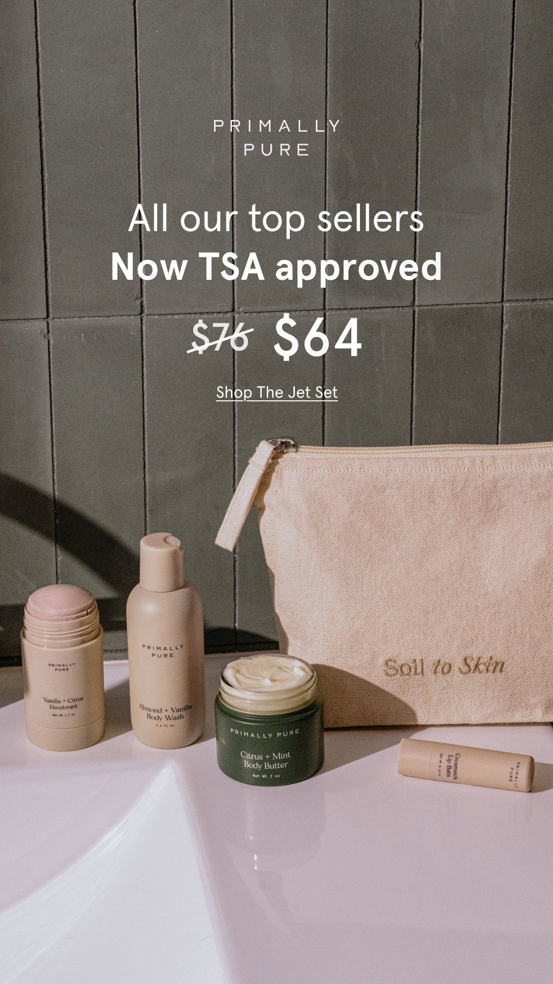 Primally Pure Skincare Facebook ad