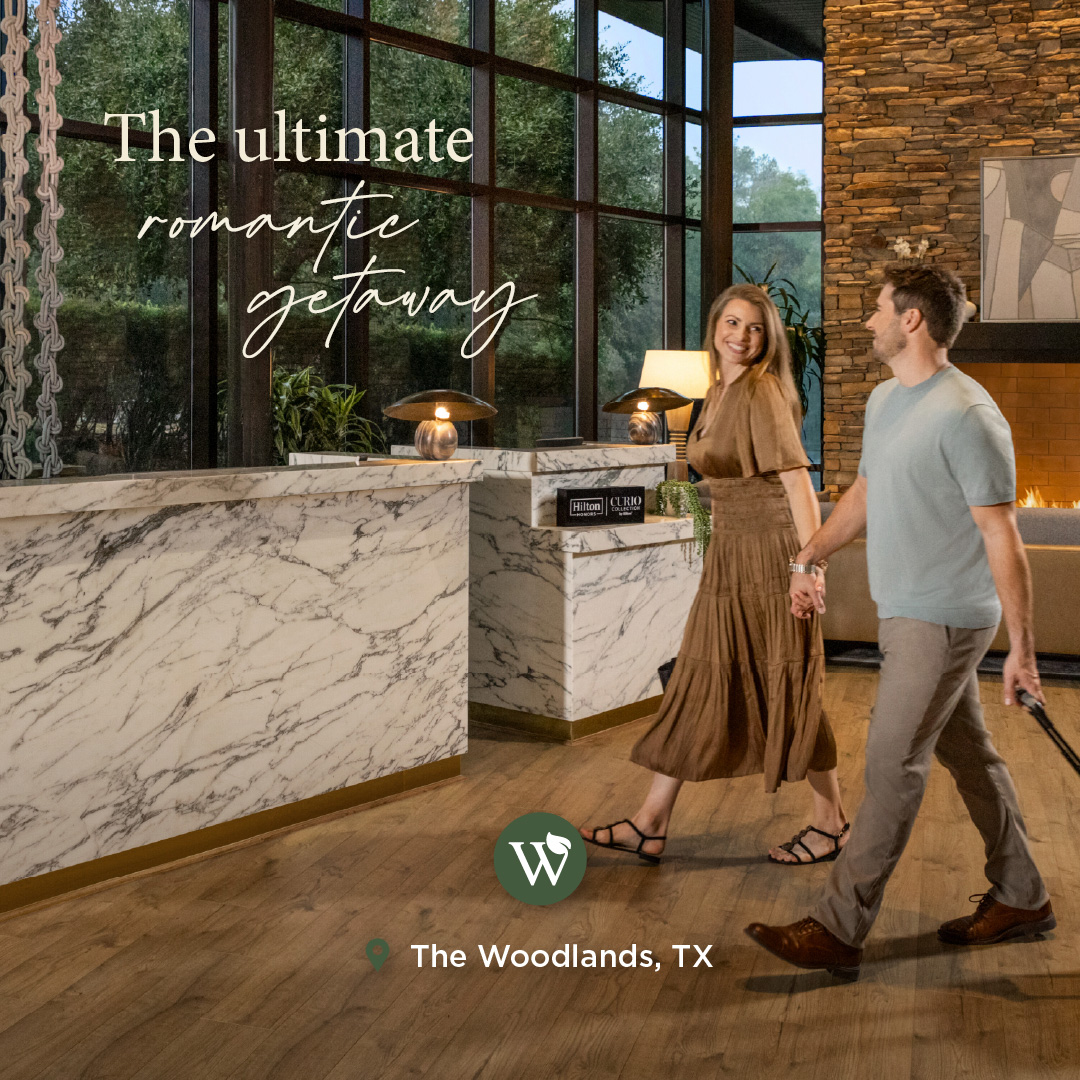 Visit The Woodlands Facebook ad: This is the getaway you’ve been needing.