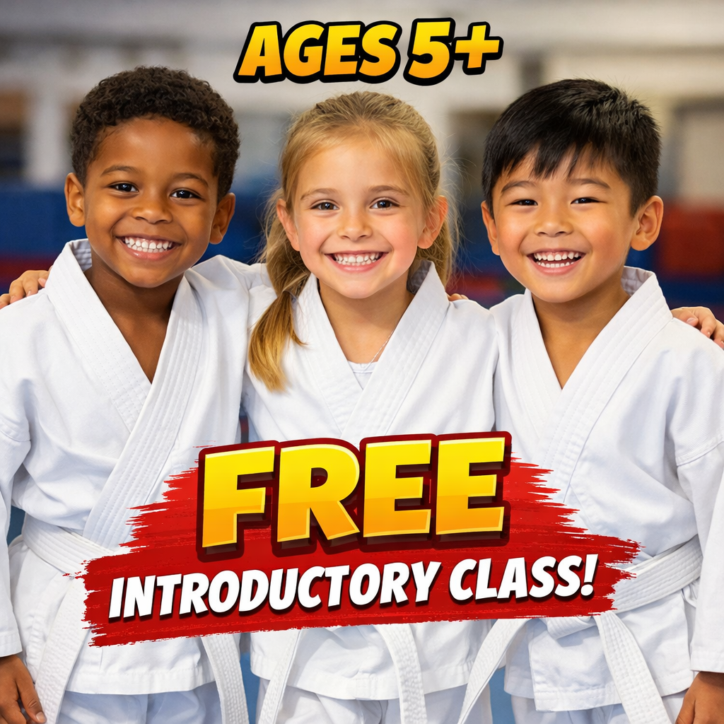 LGMA Kids Karate Solihull Facebook ad: Book your space today!