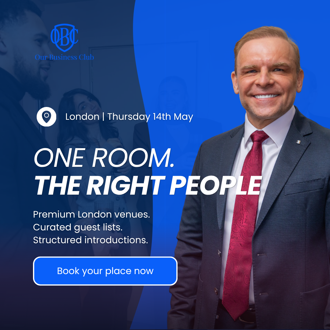 Our Business Club Facebook ad: Apply For A Guest Seat