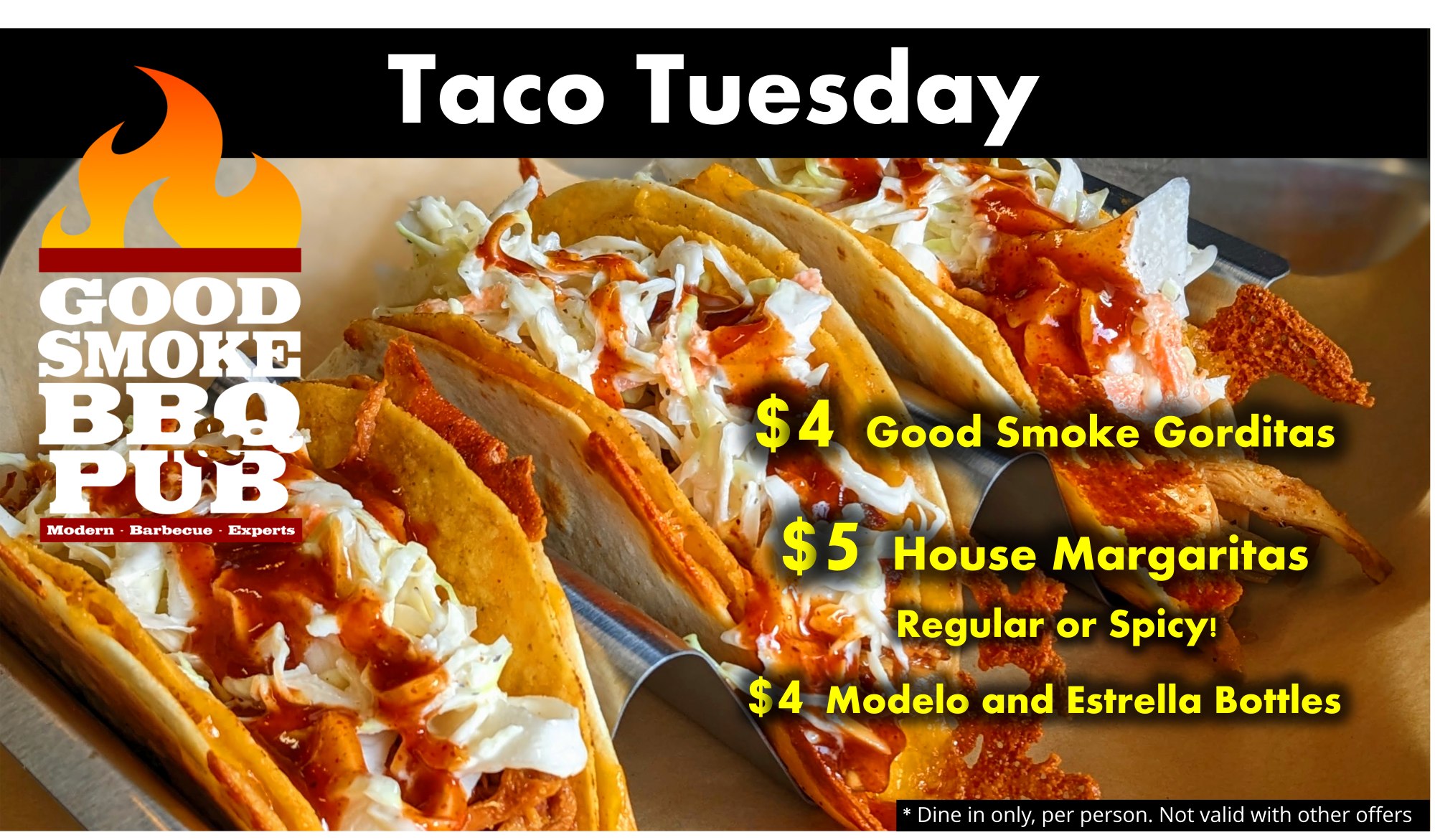 Good Smoke BBQ & Pub Facebook ad