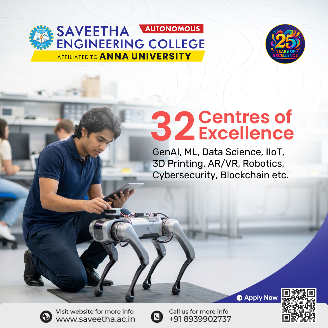 Saveetha Engineering College Facebook ad