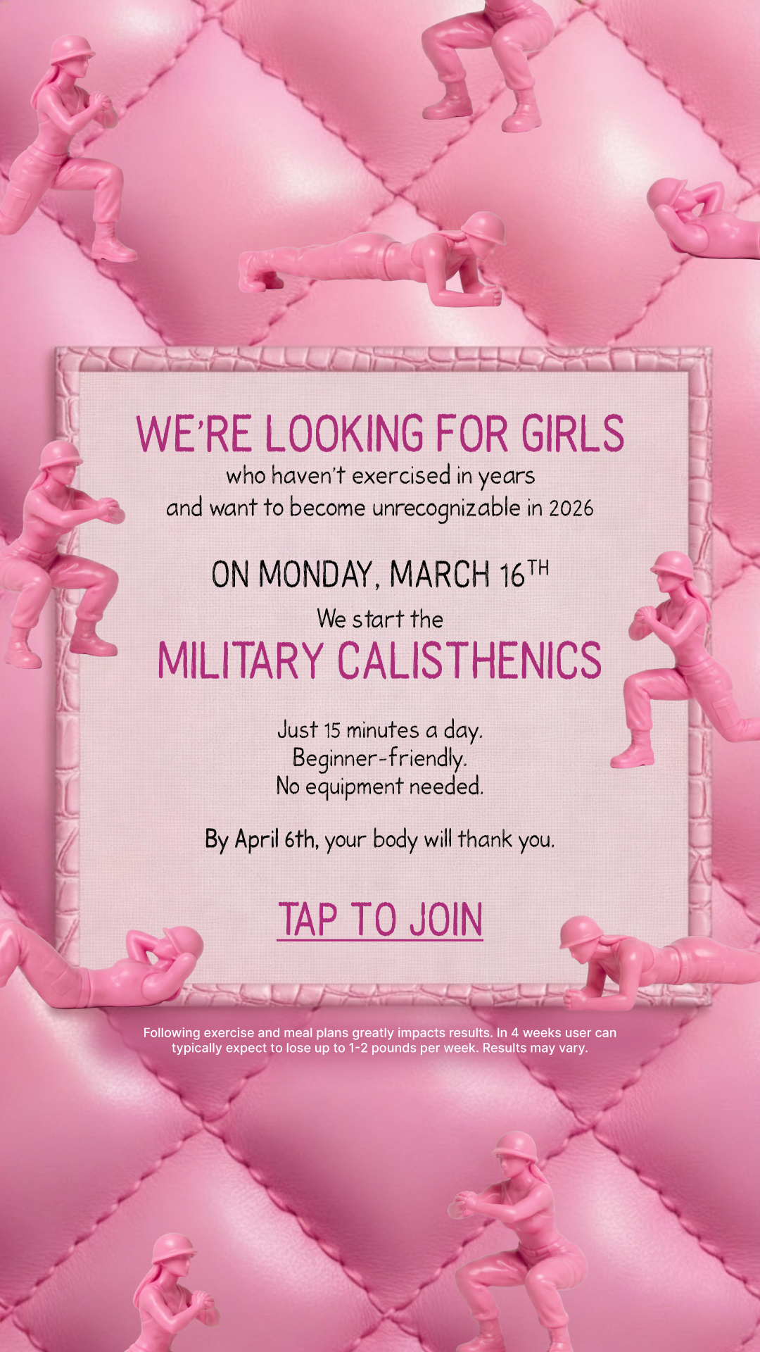 Madaline Calisthenics  Facebook ad