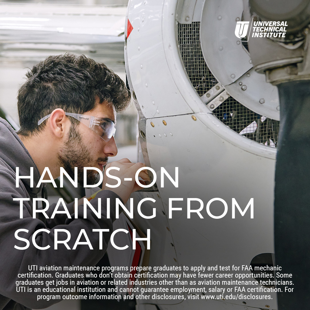 Universal Technical Institute Facebook ad