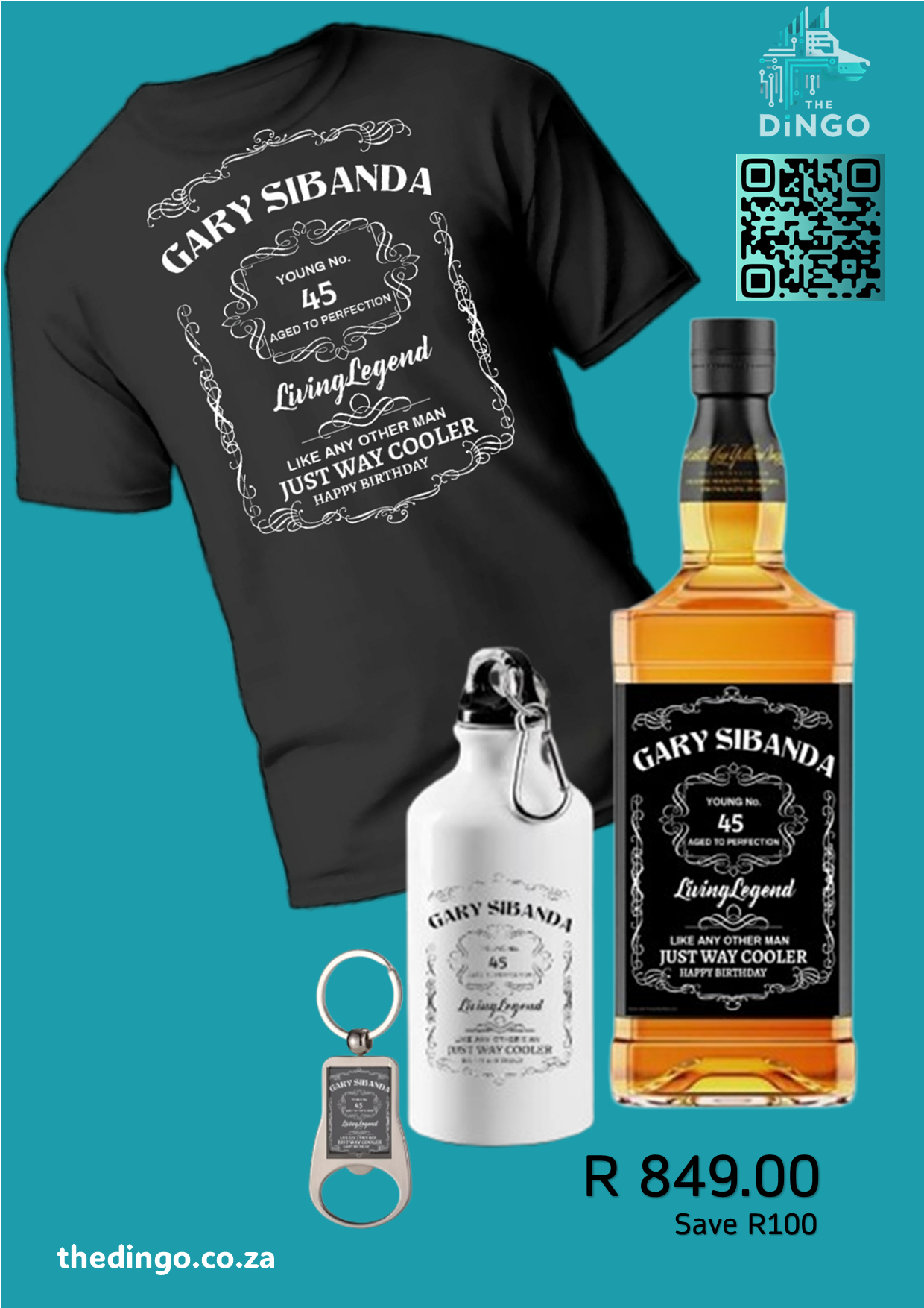 TheDingo Facebook ad: Birthday Gift Set For Him