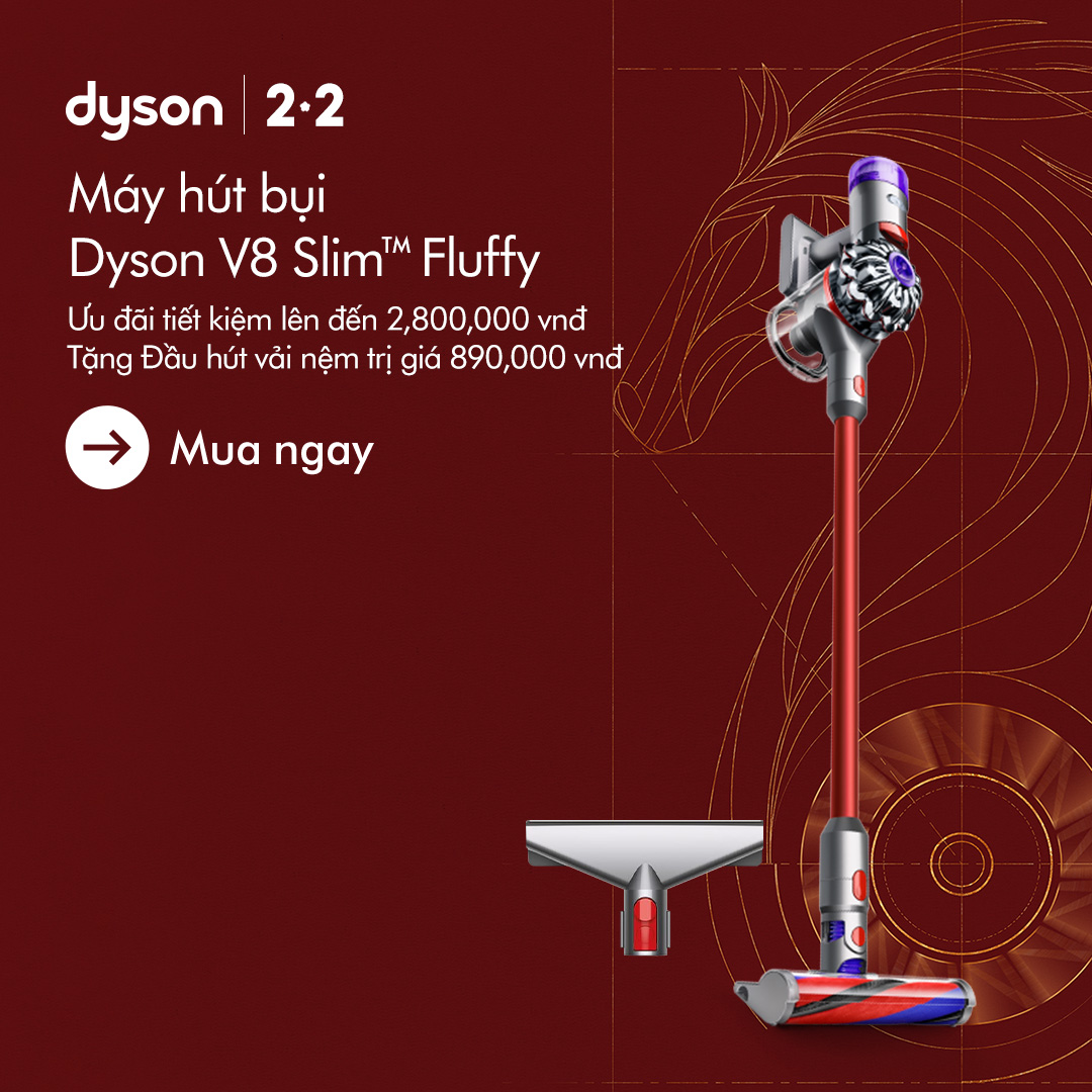 Dyson Facebook ad: ƯU ĐÃI TẾT ĐẾN 2.800.000đ