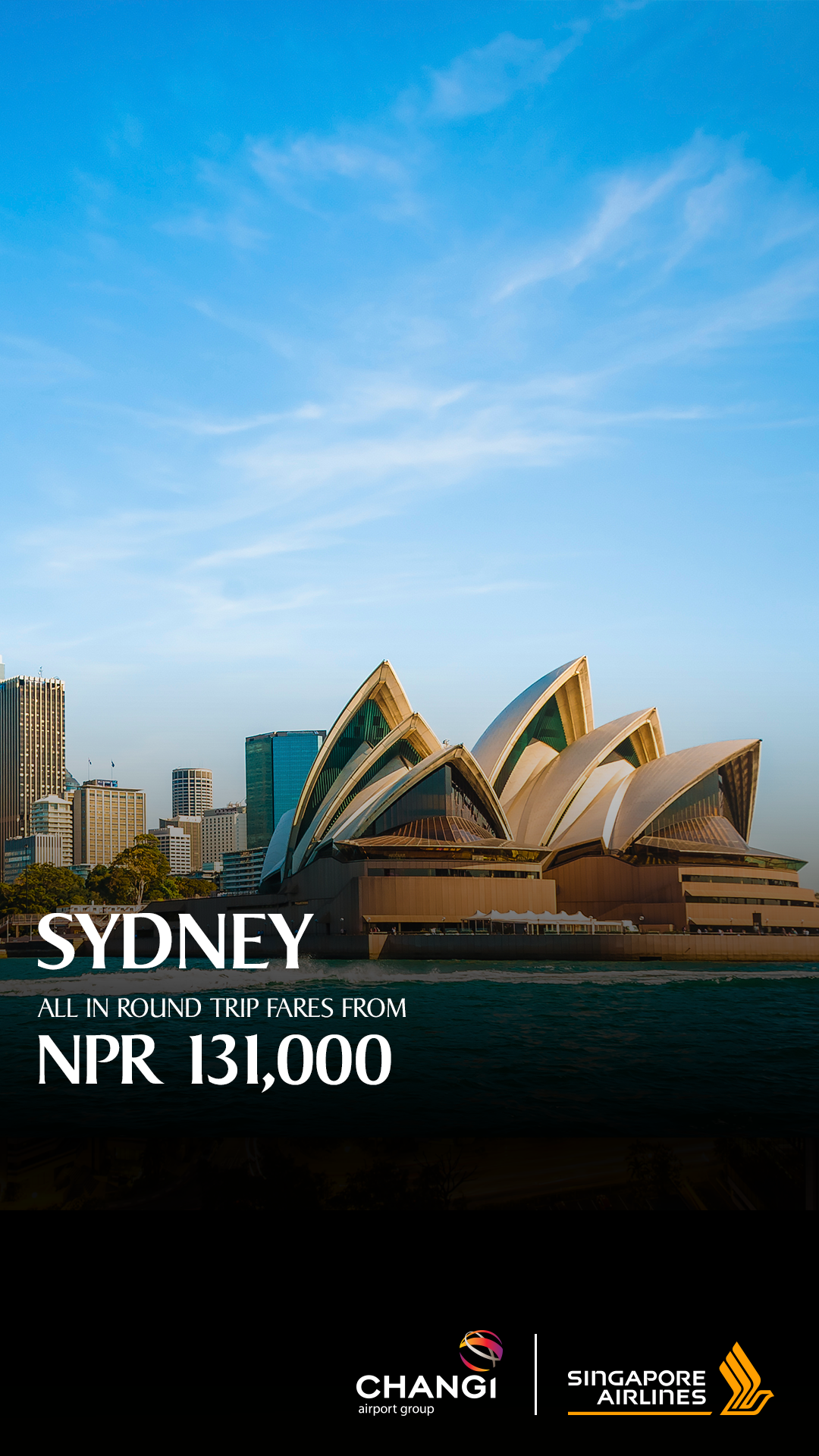 Singapore Airlines Facebook ad
