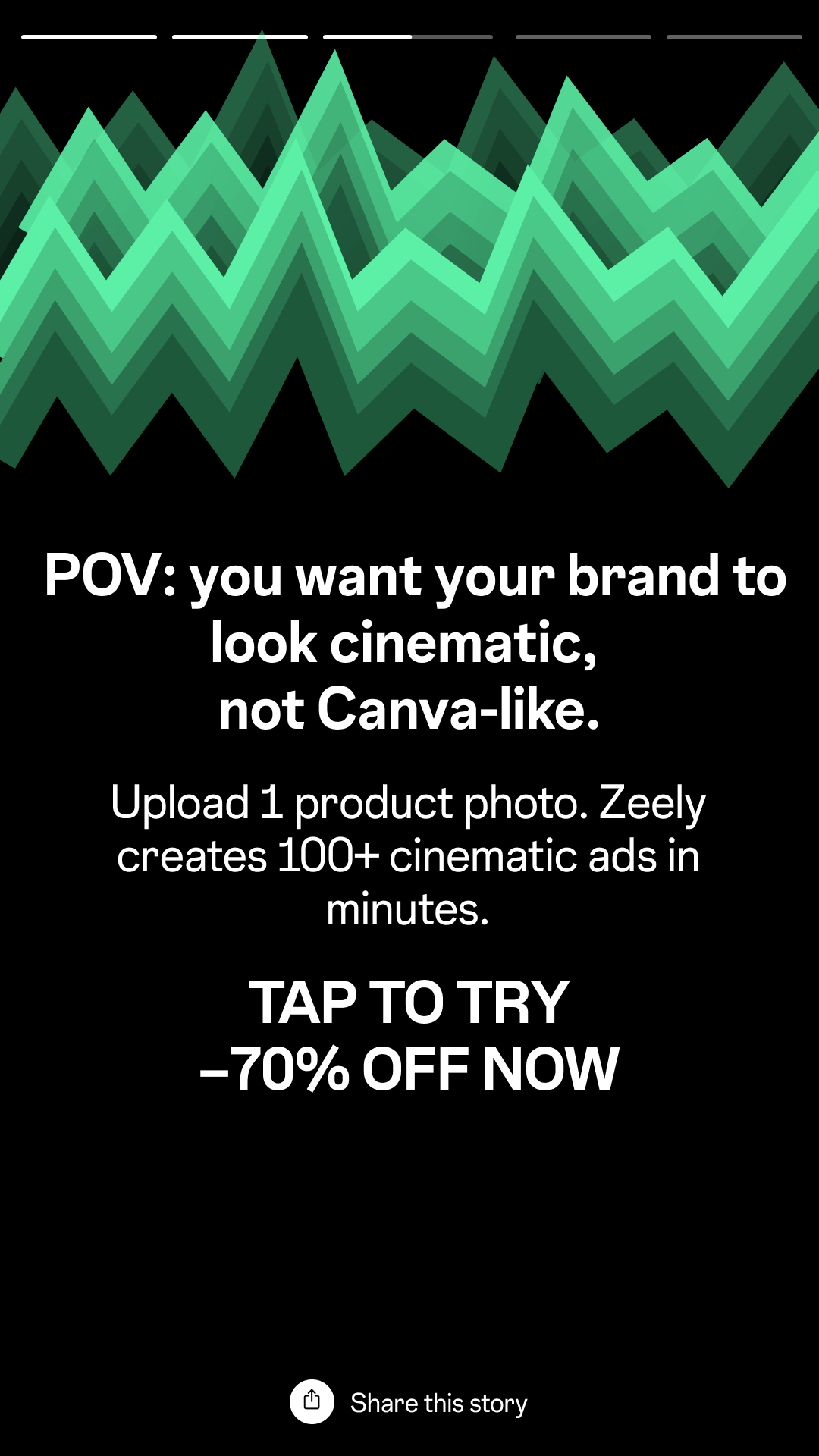 Zeely Facebook ad
