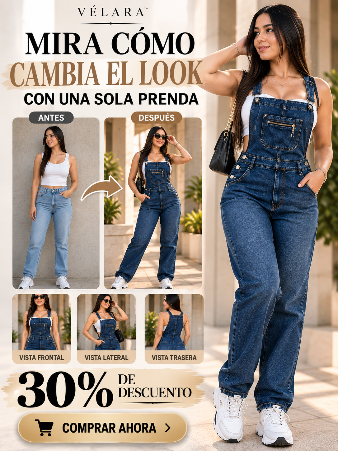 Emay Facebook ad: RENUEVA TU LOOK HOY, DESCUBRE VÉLARA Y APROVECHA EL 30% DE…