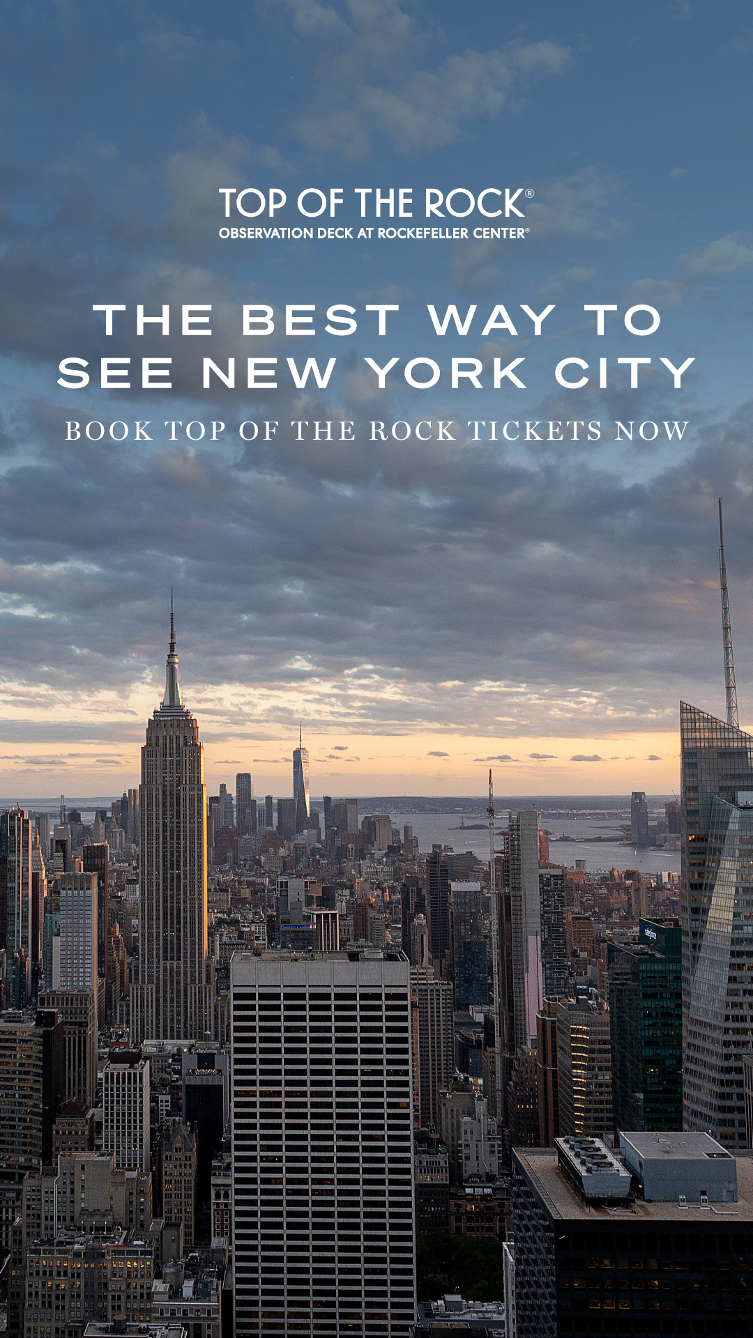 Top of the Rock NYC Facebook ad