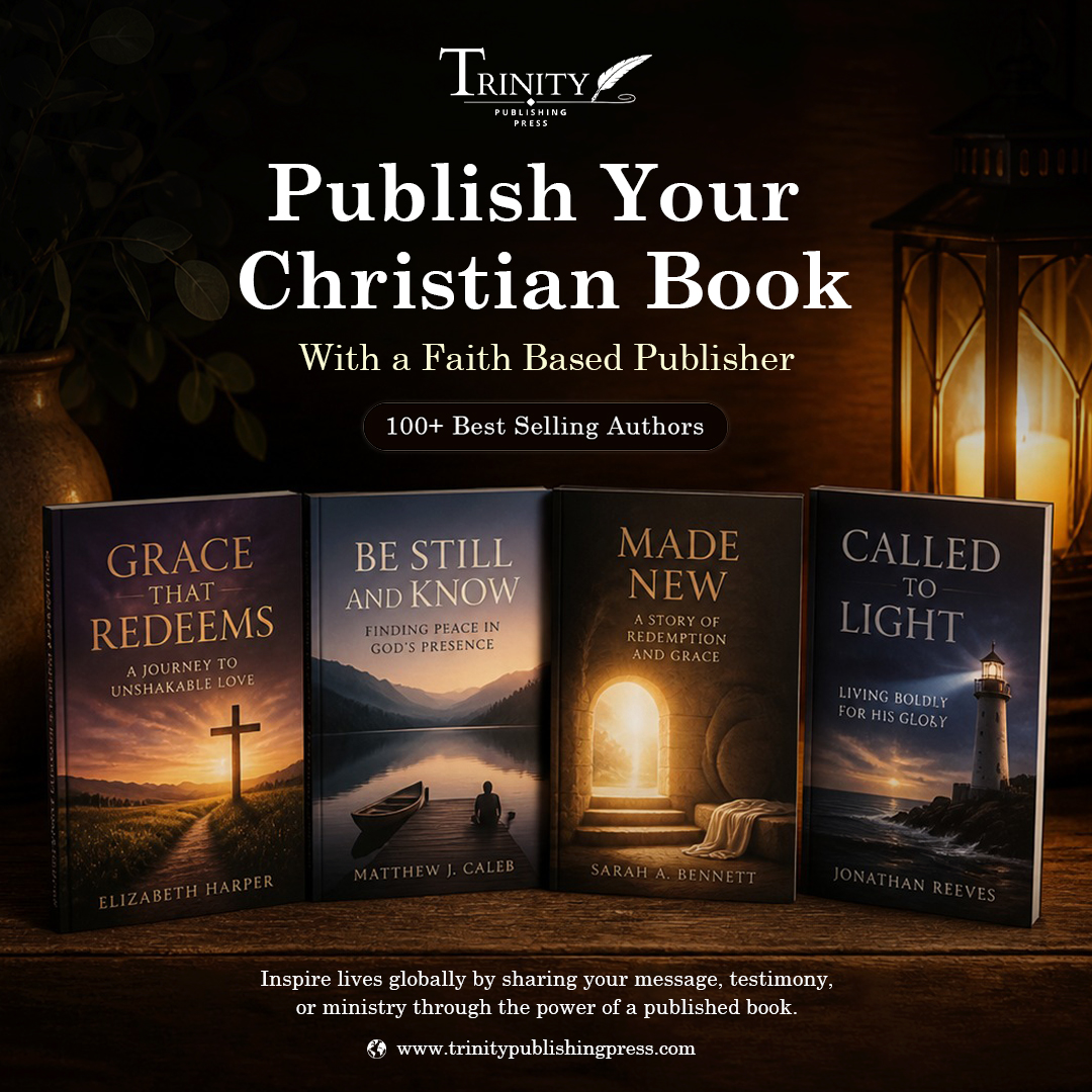 Trinity Publishing Press Facebook ad: Publish Your Christian Book With Confidence