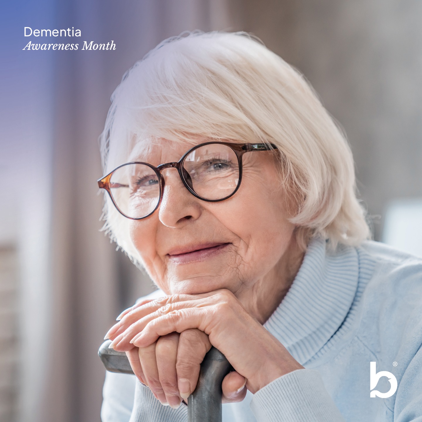 Bluebird Care Ireland Facebook ad: May is Dementia Awareness Month, a time to…