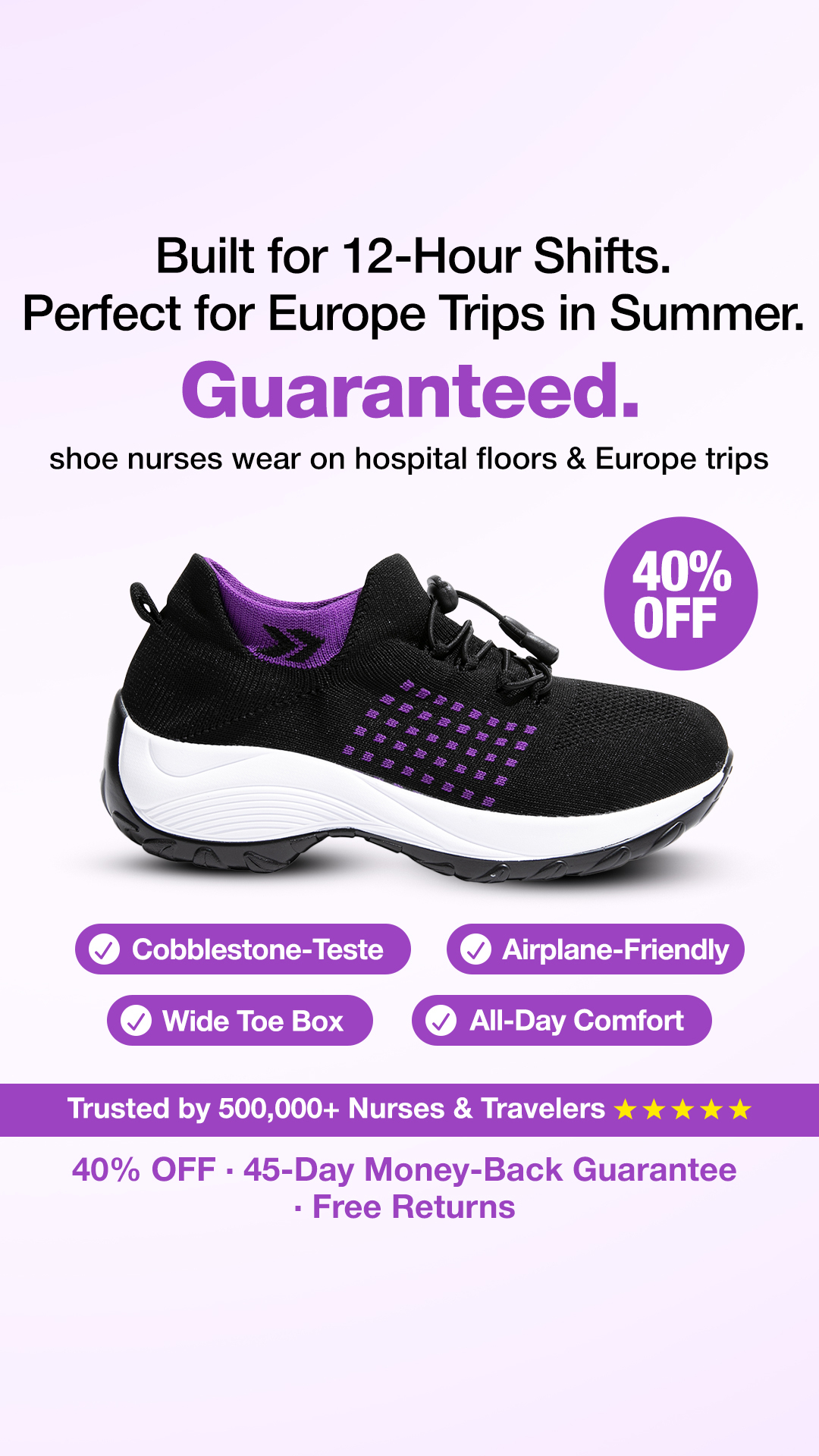 Travel Finds Facebook ad: 2026's Best Shoes For Travelling