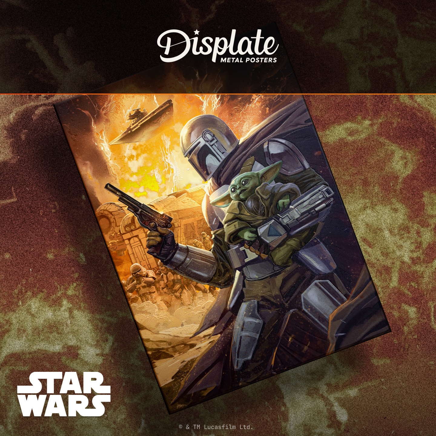 Displate Facebook ad