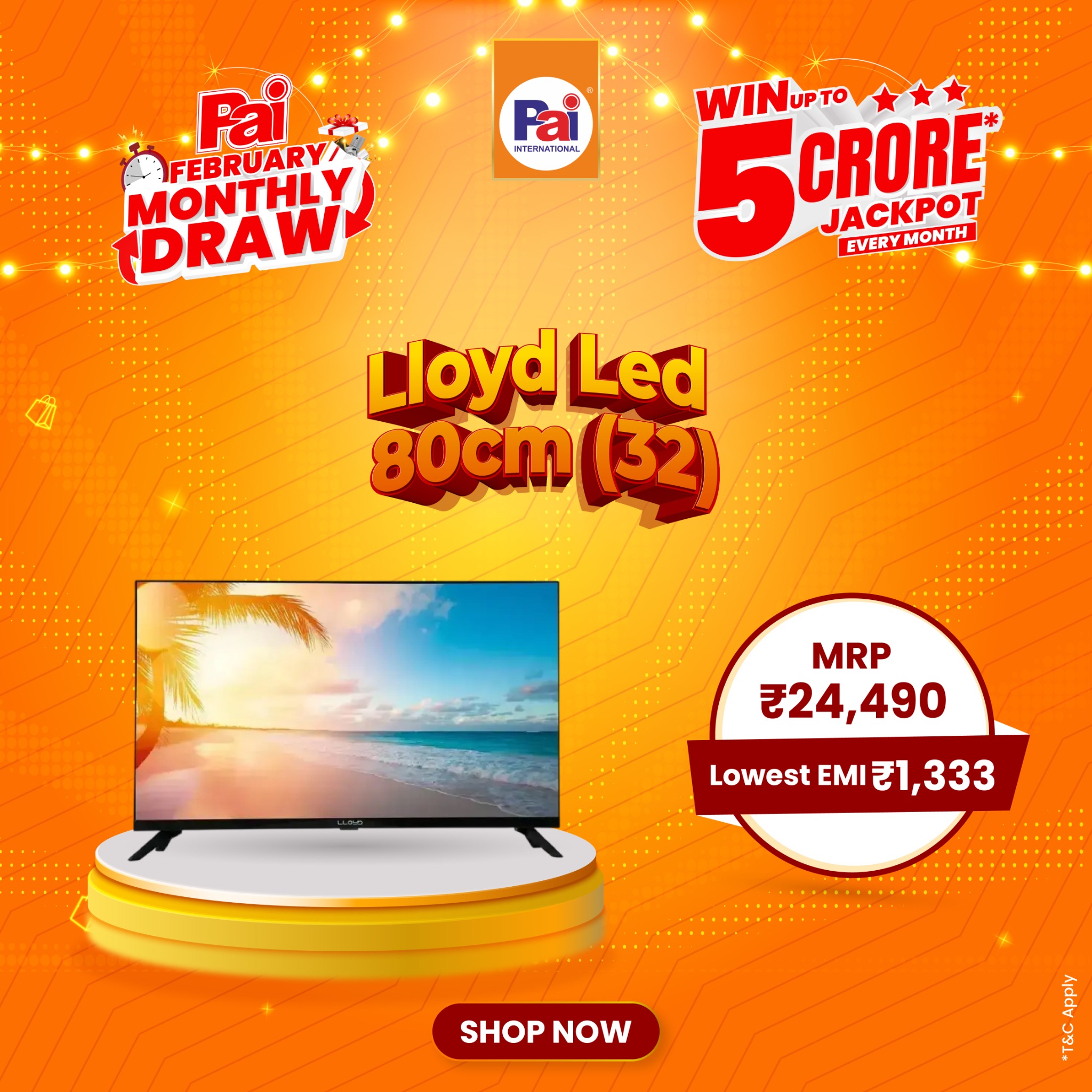 Pai International Electronics Ltd Facebook ad