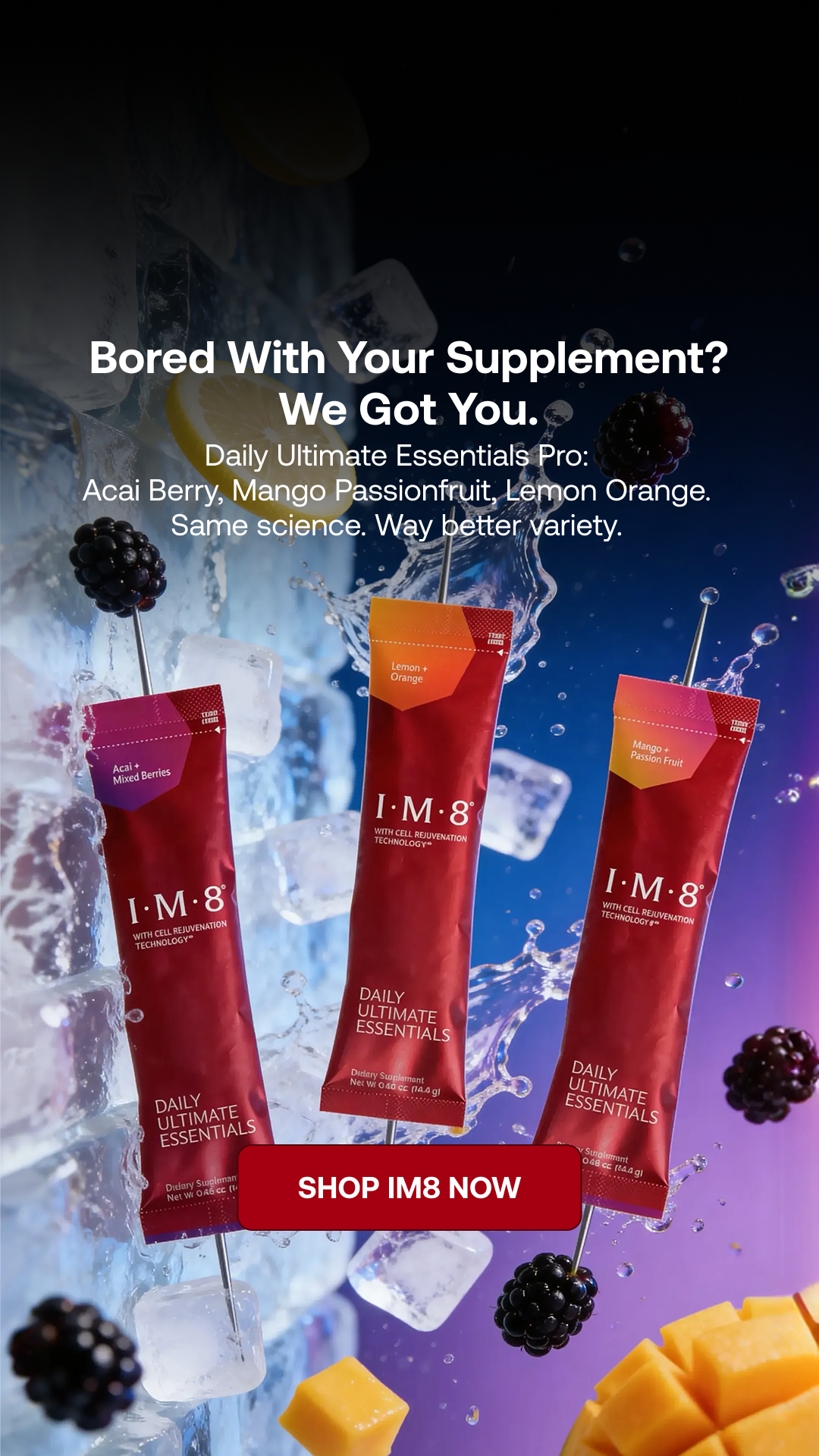 IM8 Health Facebook ad