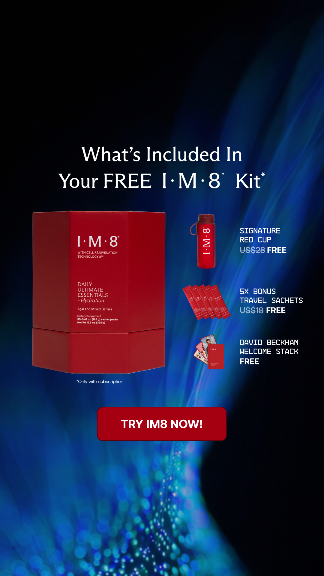 IM8 Health Facebook ad