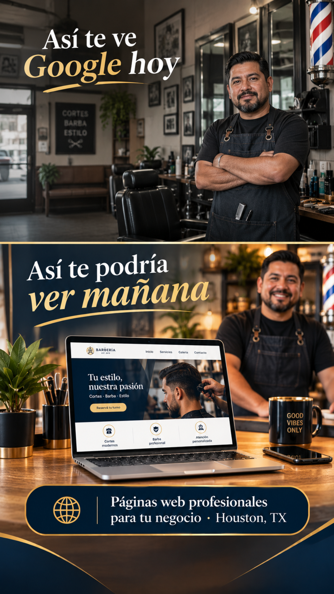 Digital Legacy Facebook ad: Tu Negocio Merece Estar en Internet
