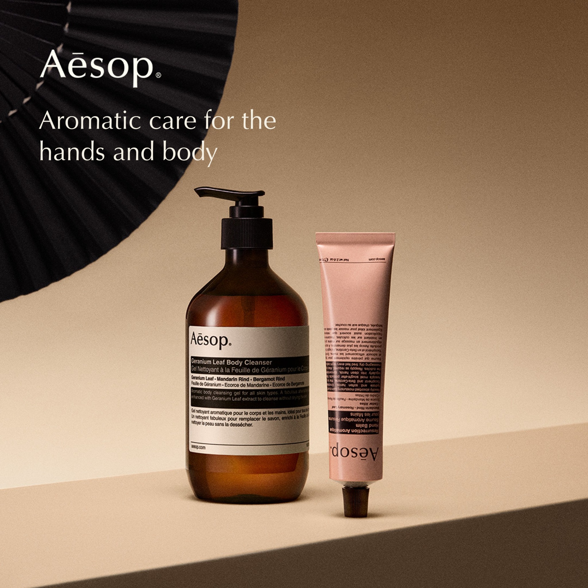 Aesop Facebook ad