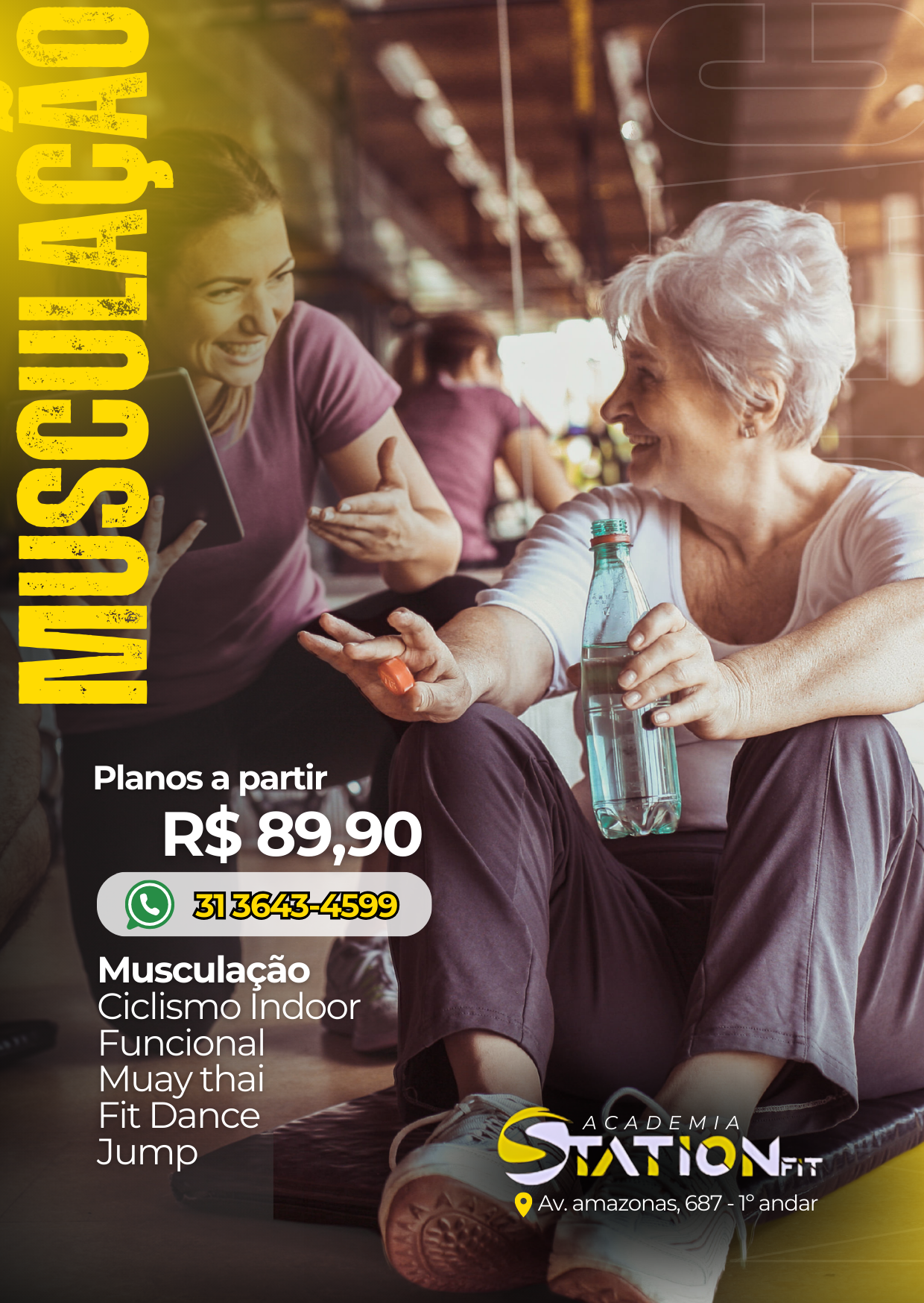 StationFit BH Facebook ad from Jan 20, 2025