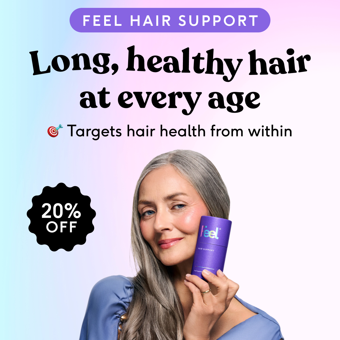 Feel Facebook ad: Try today with 20% OFF